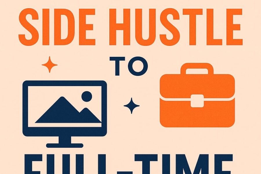 Side Hustle vs Full-Time Job: When Should You Make the Leap?