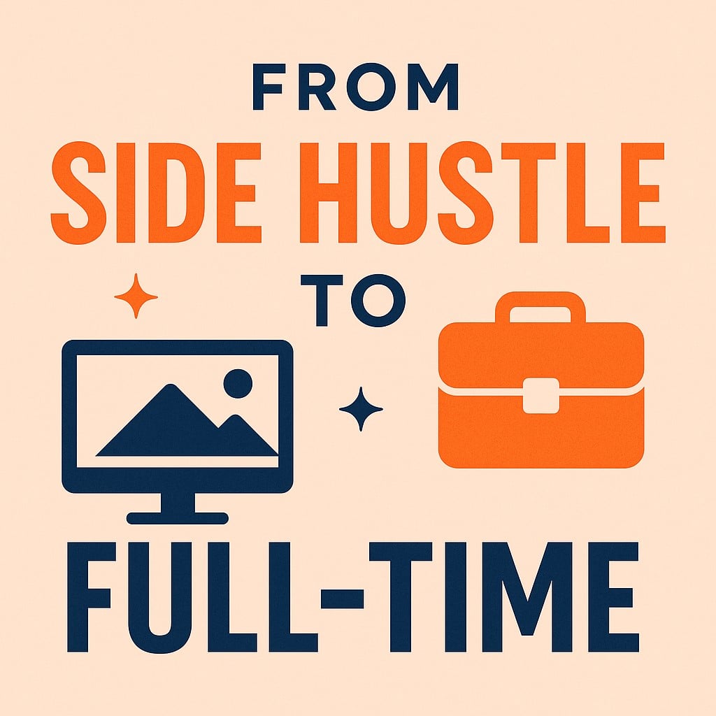 Side Hustle vs Full-Time Job: When Should You Make the Leap?
